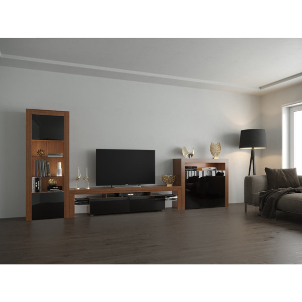 Orren Ellis Earle Entertainment Center for TVs up to 88" & Reviews